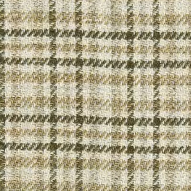 Cream Twill Prince of Wales Check